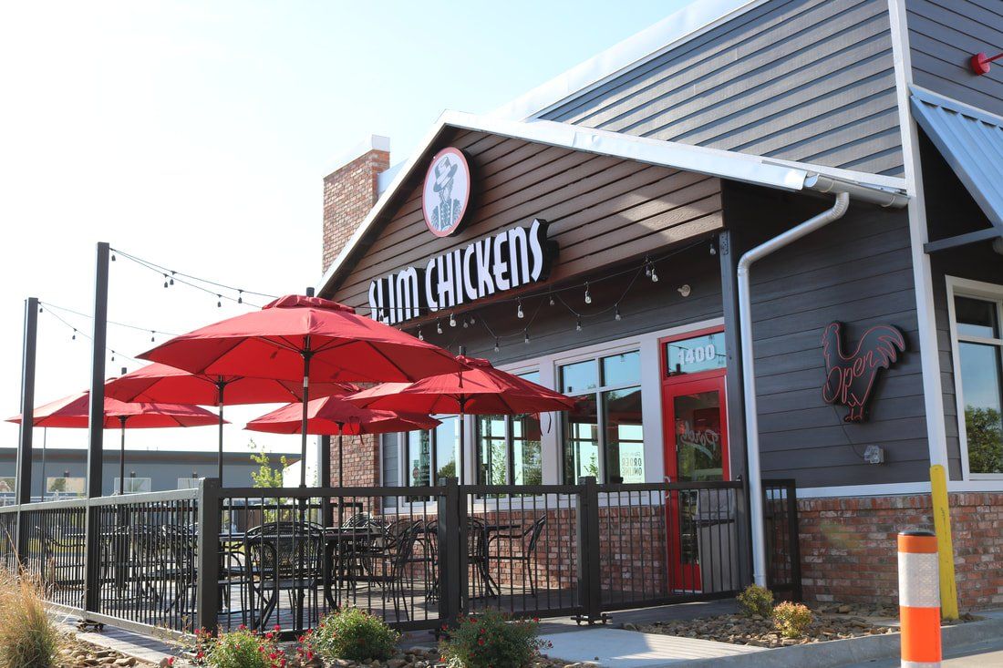 slim chickens building in nwa