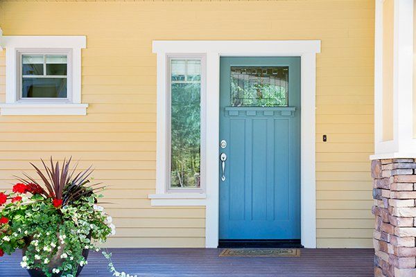 Home with Yellow Siding — Thatcher, AZ — Woodside Construction, LLC