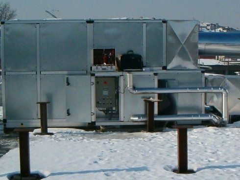 unità esterne impianti di condizionamento