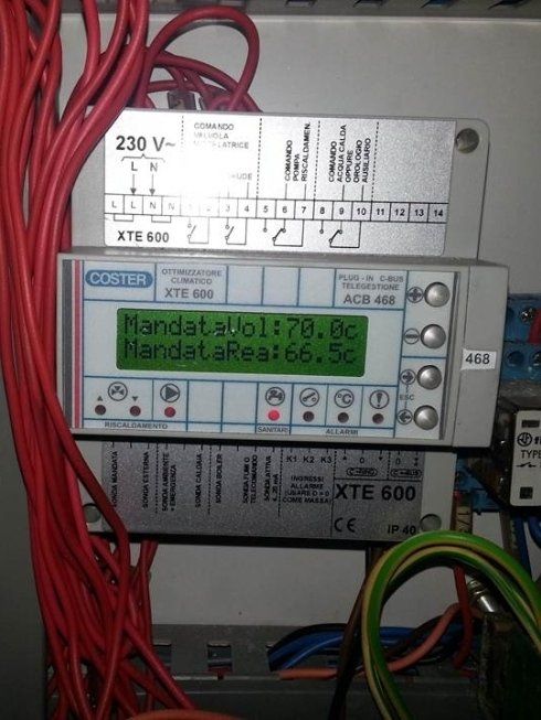 centralina di termoregolazione