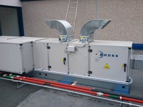 sistema trattamento aria rhoss