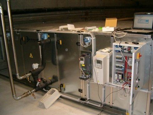 centrale per il trattamento dell'aria