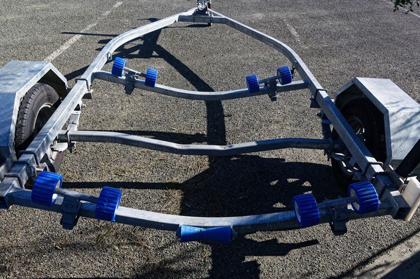 A Boat Trailer — Mackay Marine Services in Bowen, QLD