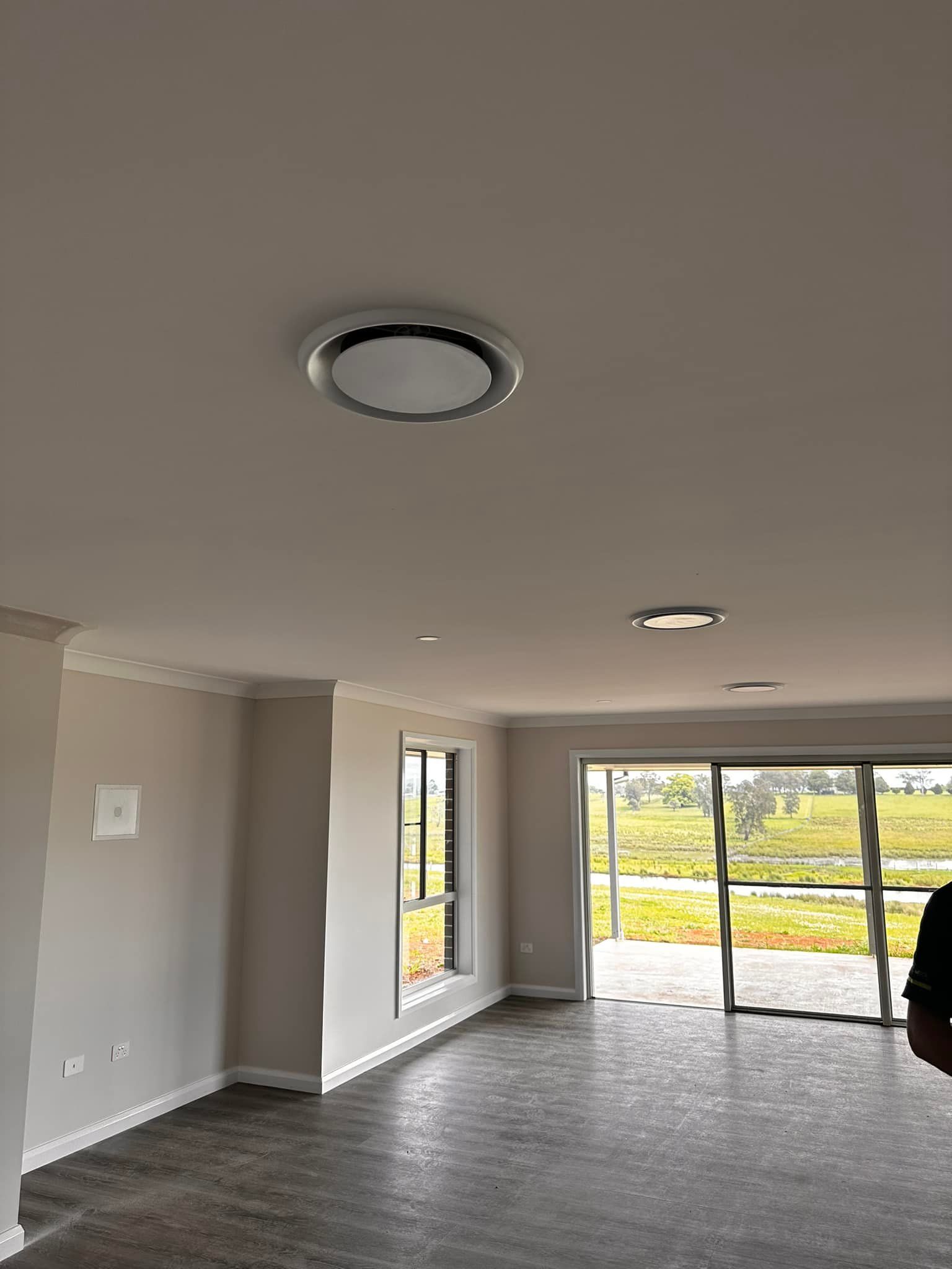 View of ducted airconditioning in the ceiling — Sparky Mid North Coast In Wingham, NSW