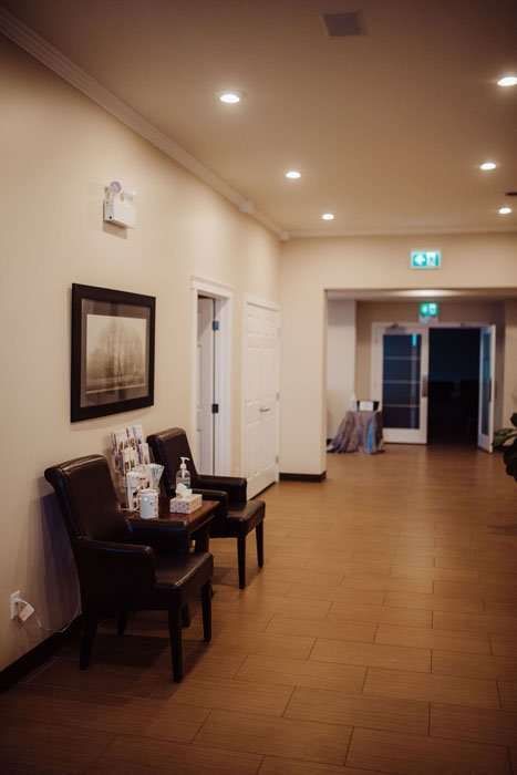 Cherished Memories Funeral Services & Crematory Hallway