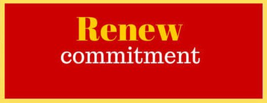 Renew commitment