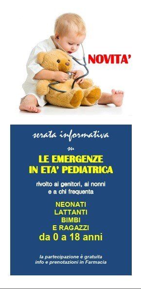 serate formative emergenze pediatriche