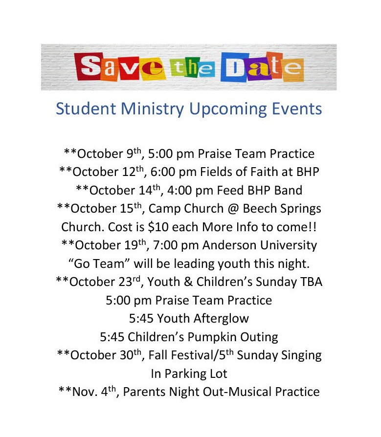 Baptist Church Honea Path, SC (864) 3692815