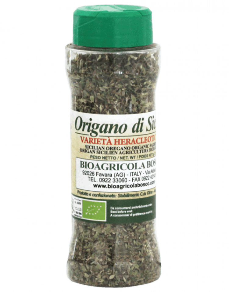 oregano from Sicily in a jar