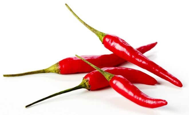 fresh chilli peppers