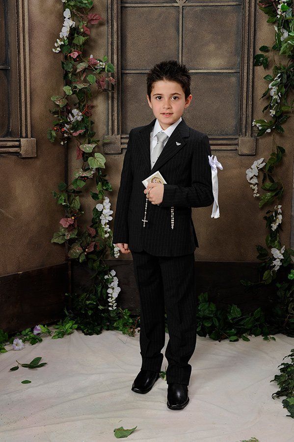 boy at communion