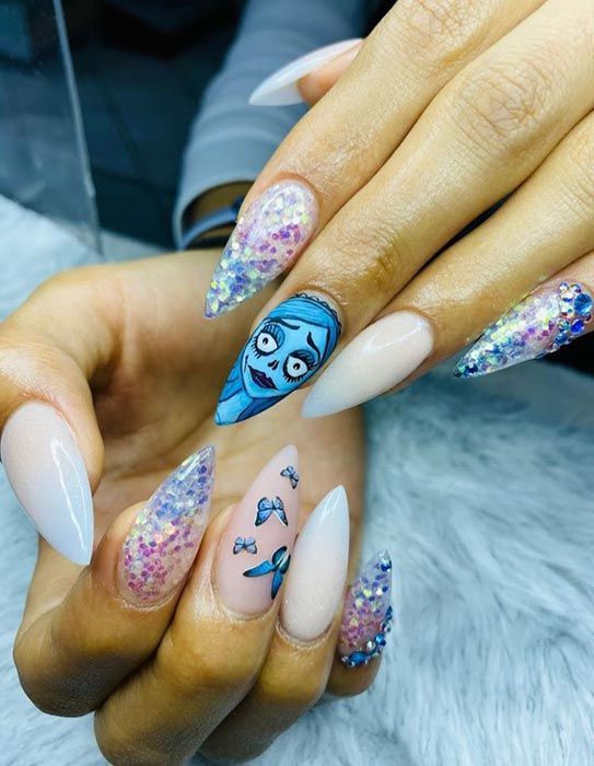 SALON ANLLI NAILS ACADEMIA - TIP DECORADAS