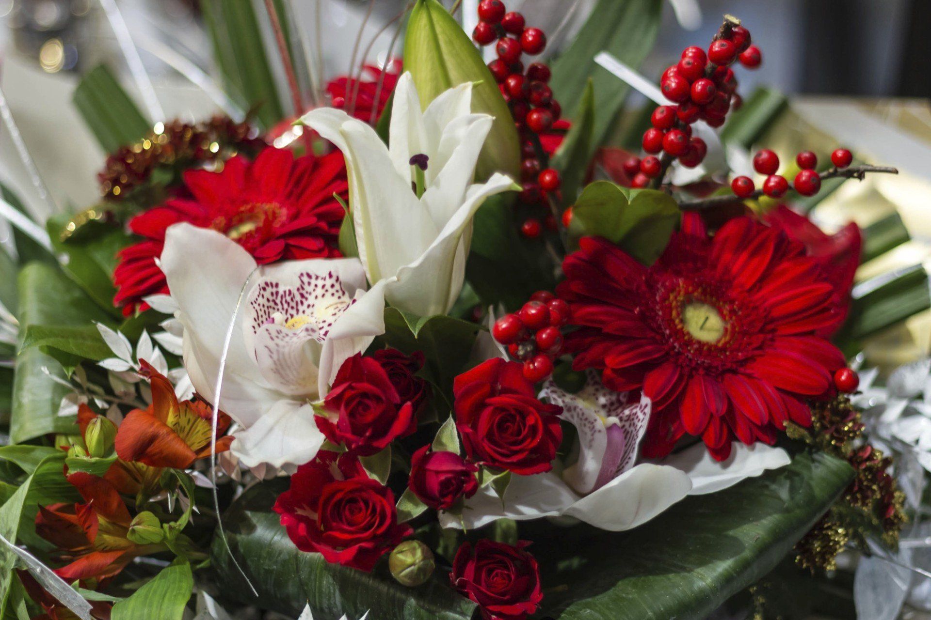 Fiori per allestimenti funebri