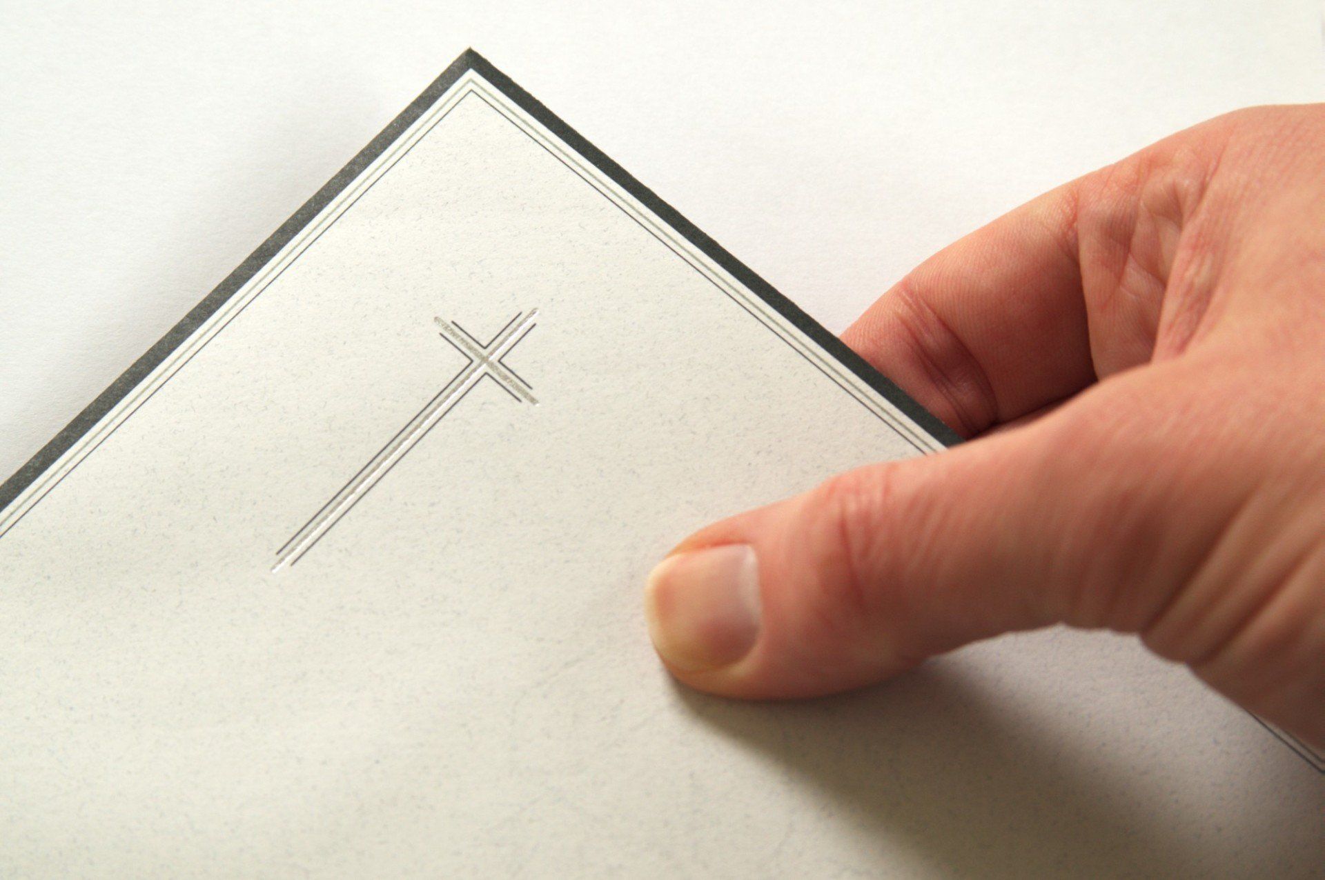 Busta per lettere di ringraziamento