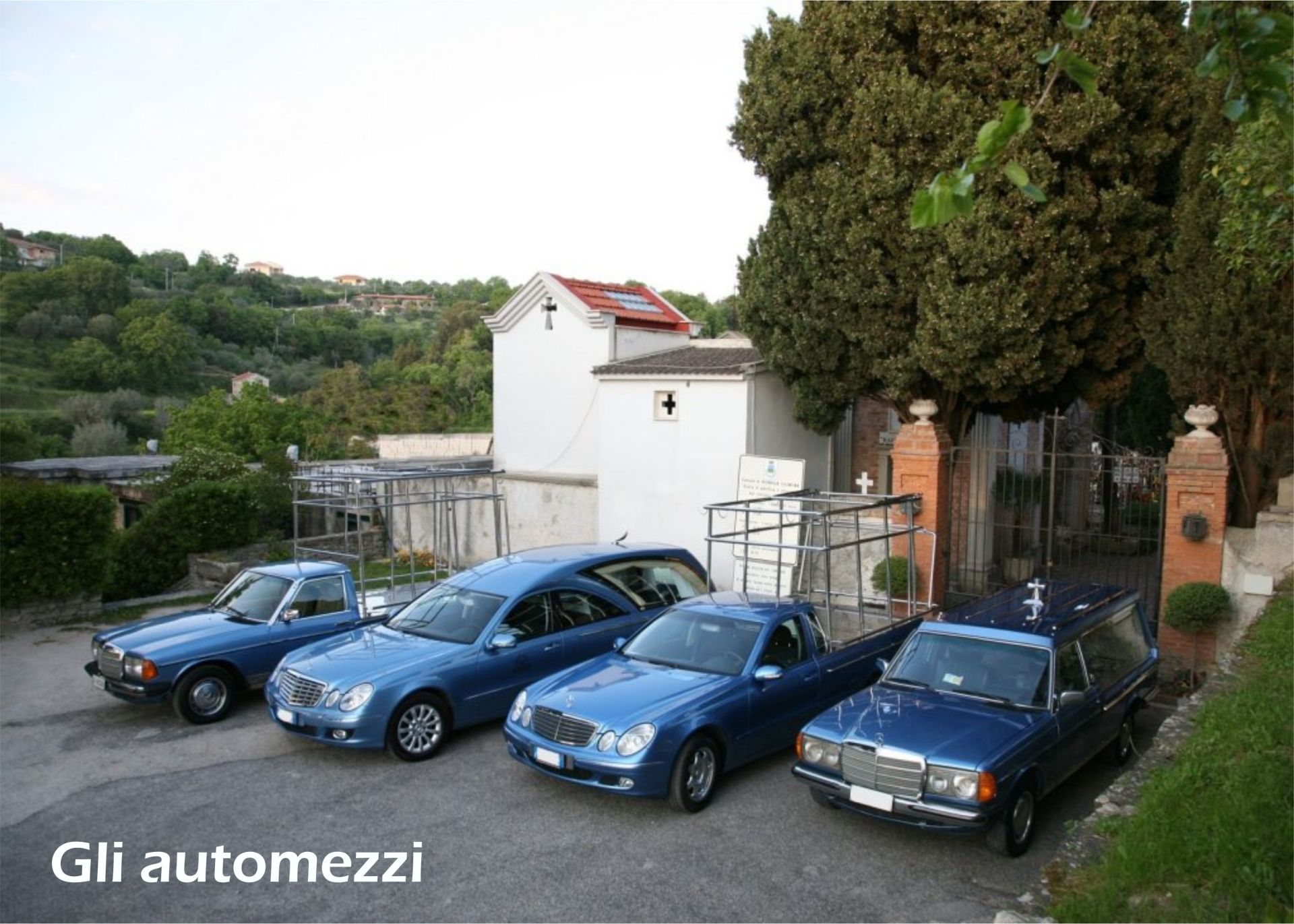 Parco mezzi dell'agenzia