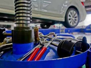 Repairing Car on Auto Shop — Tune-Up Service in Ocean City, NJ