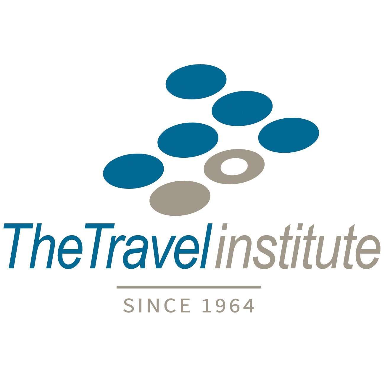 A logo for the travel institute since 1964