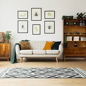 Area Rug Cleaning — Clean Area Rug On Floor in Richmond, VA Area Rug Cleaning — Clean Area Rug On Floor in Richmond, VA