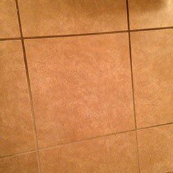 Tile Cleaning — Cleaning Dirty Floor In Kitchen in Richmond, VA
