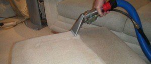Upholstery Cleaning Expert — Newly Cleaned Leather Sofa in Richmond, VA