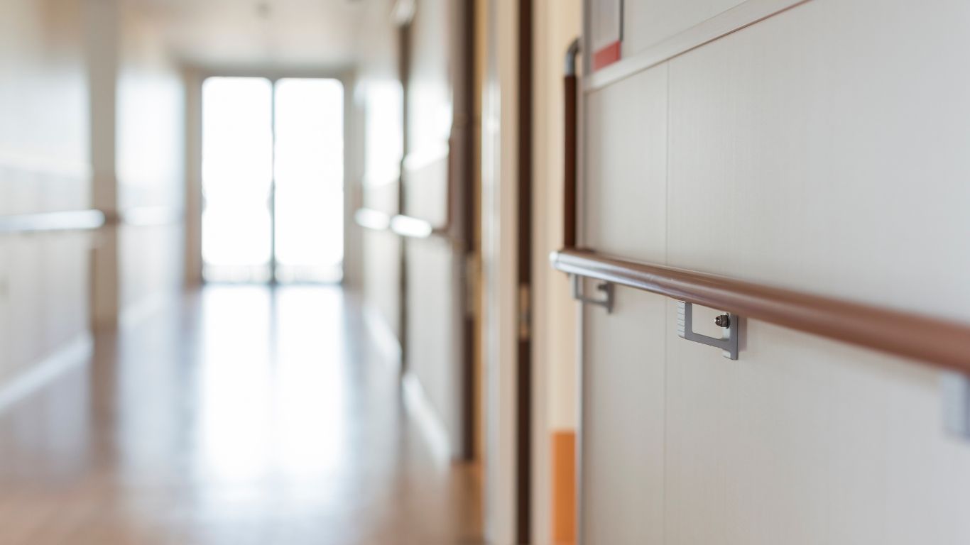 This is an image of a Nursing Home Hallway