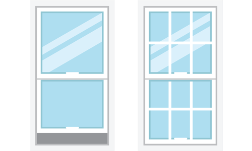 Single and Double-Hung Windows — Newark, OH — All American Weatherseal