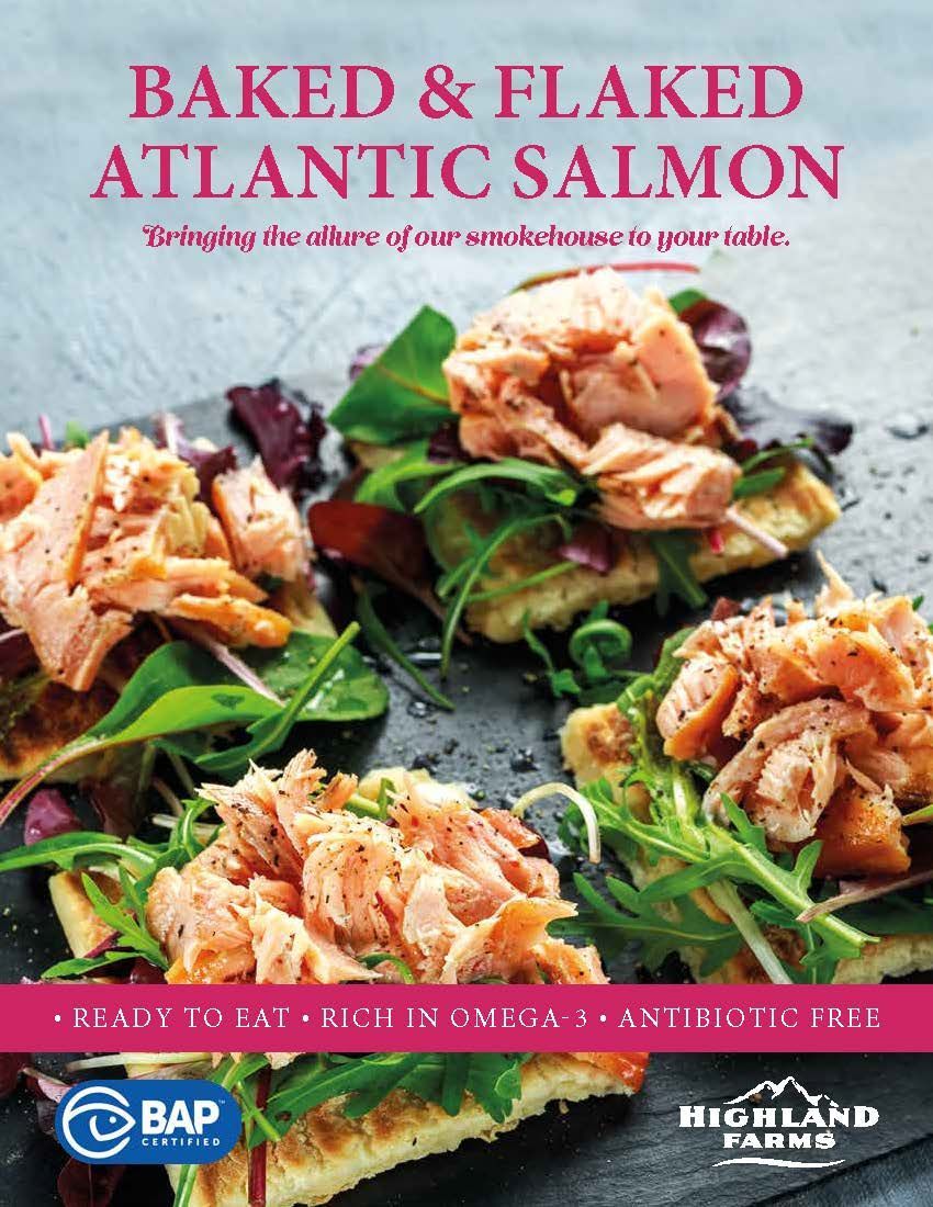 Baked & Flaked Atlantic Salmon
