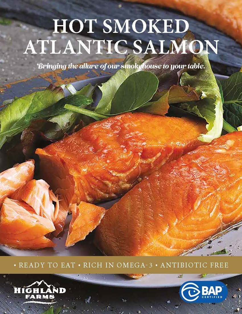 Hot Smoked Atlantic Salmon