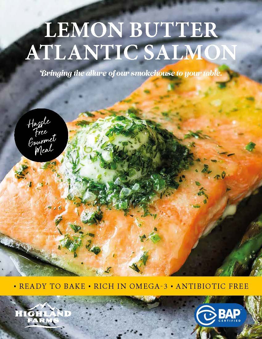 Lemon Butter Atlantic Salmon