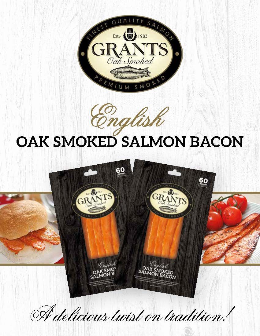 Oak Smoked Salmon Bacon