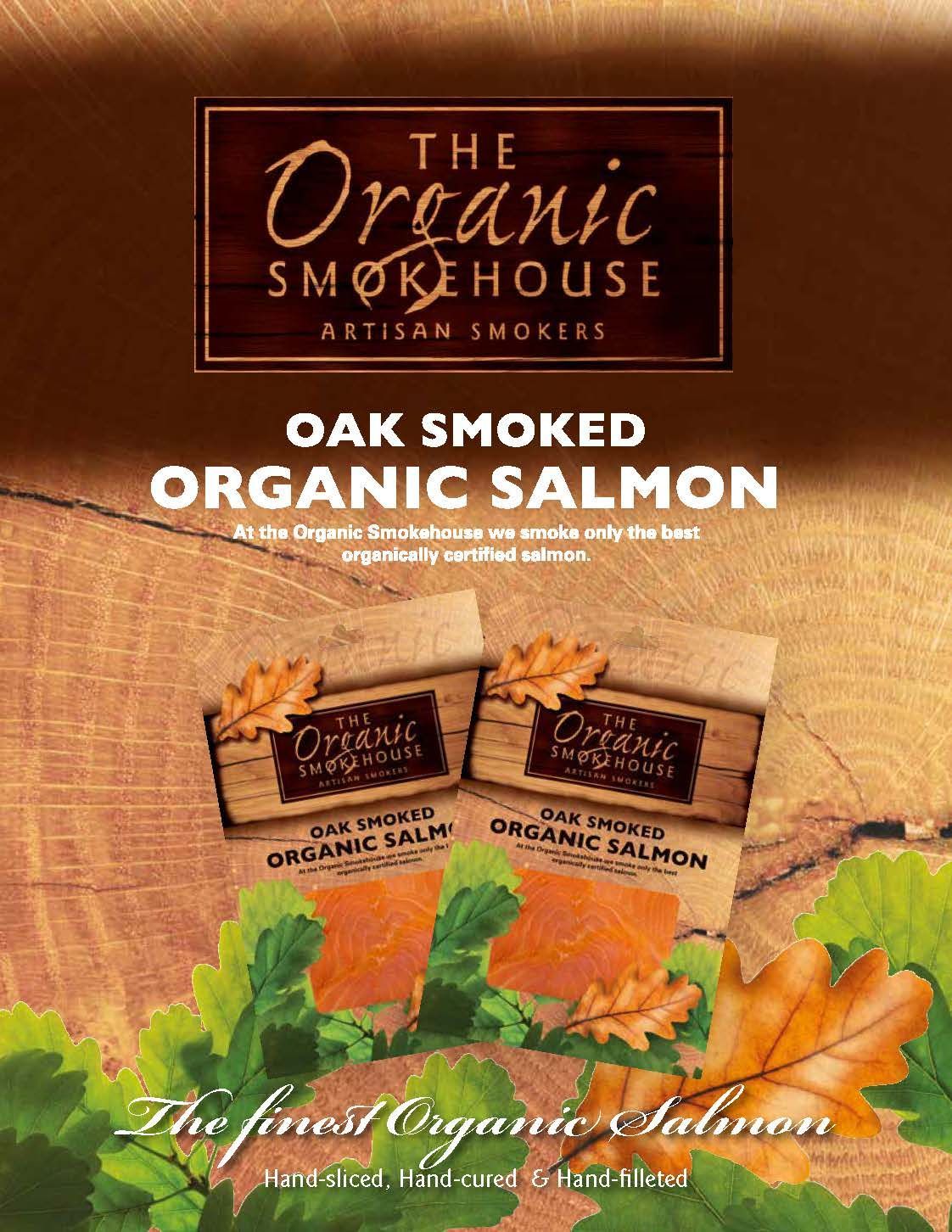 Oak Smoked Organic Salmon