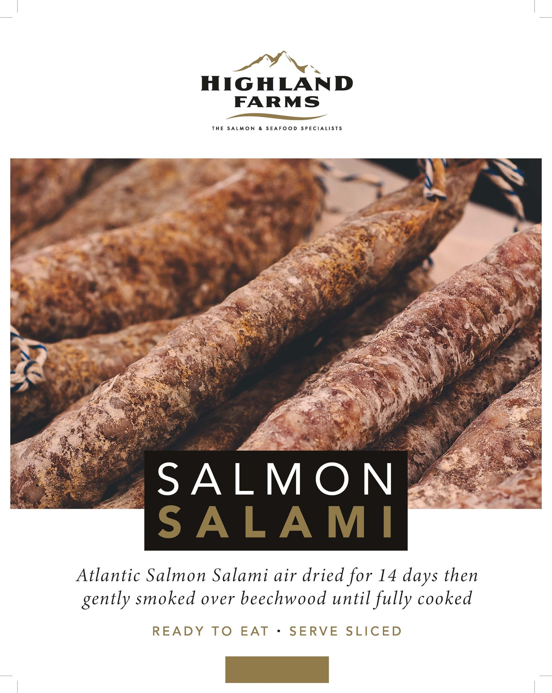 Smoked Salmon Salami