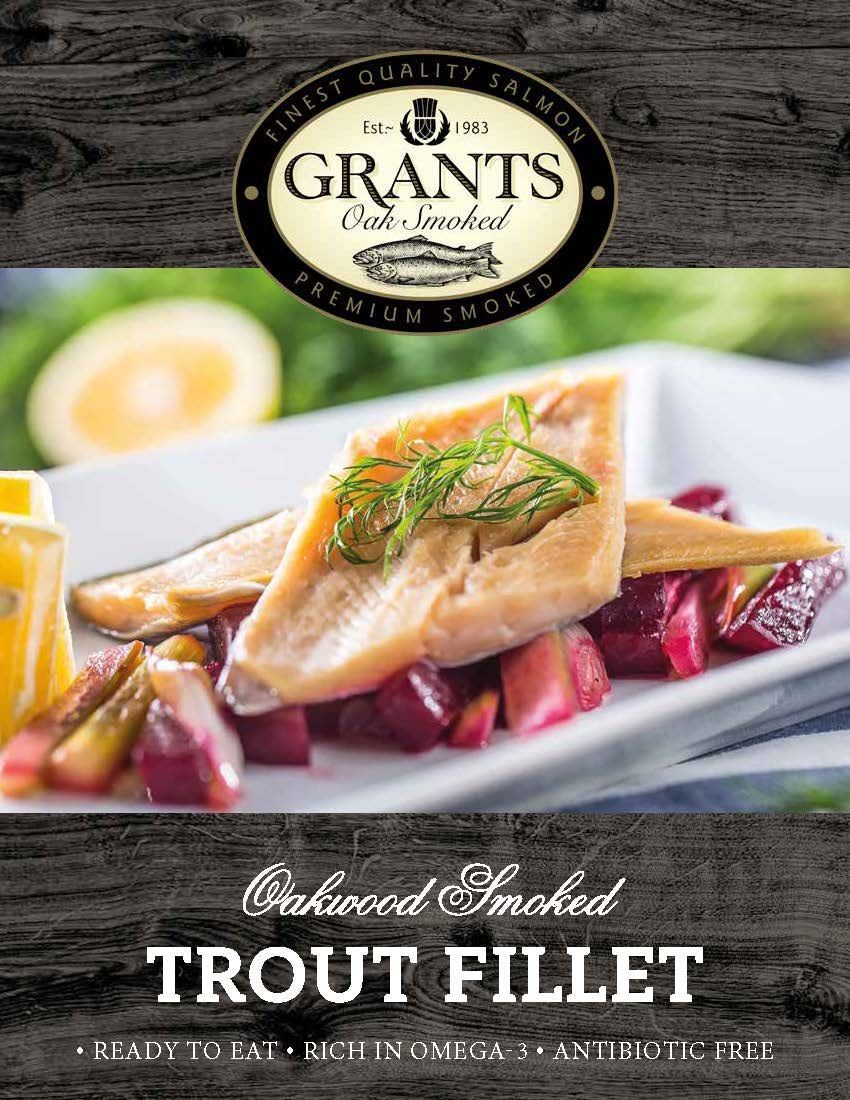 Oakwood Smoked Trout Fillet
