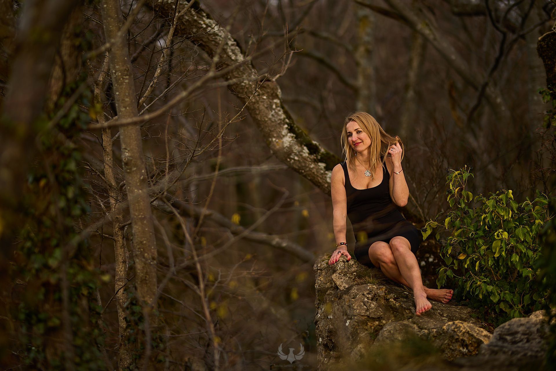 Anastasia in der Natur