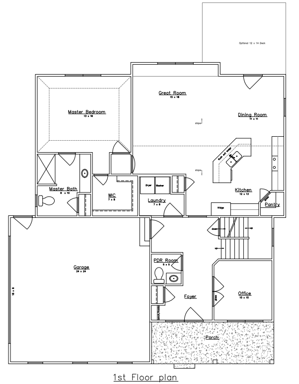 Foxmoor floor plan