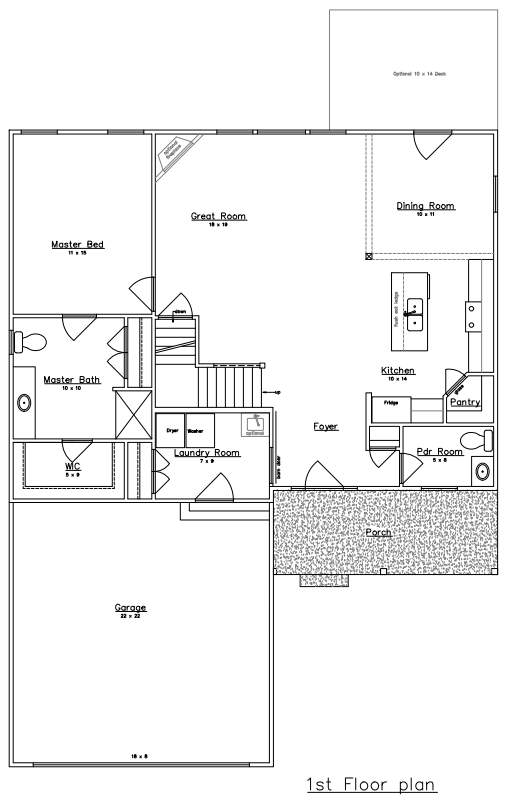 Kensington floorplan