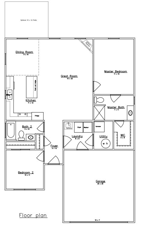 Parkview floor plan