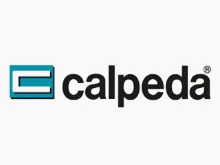 The calpeda logo is blue and black on a white background.