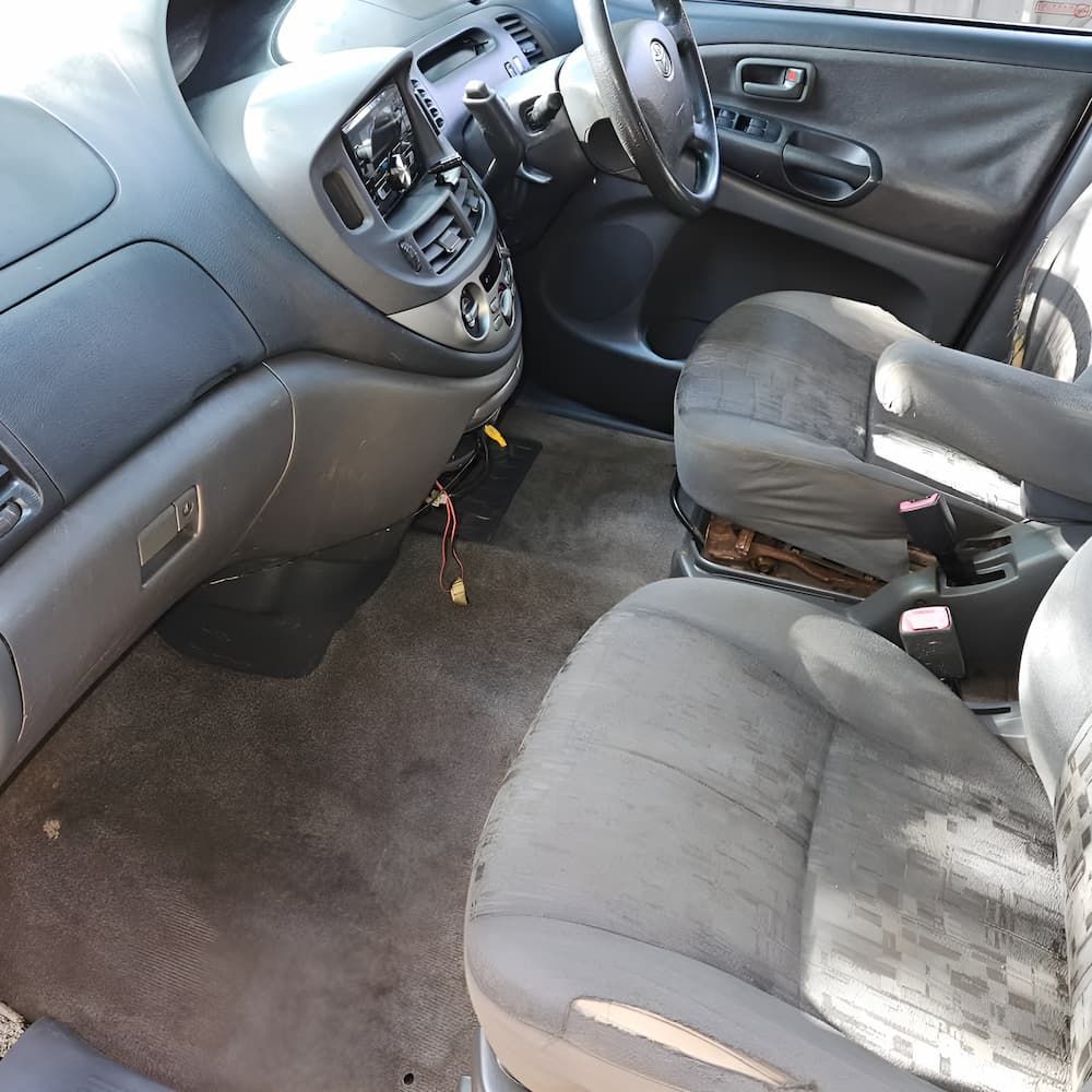 The Inside of a Car With Two Seats and a Steering Wheel — On Point Detailing Wagga in East Wagga Wagga, NSW