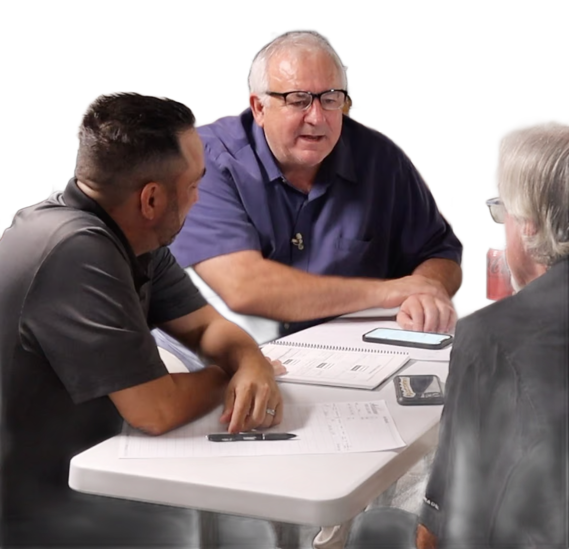 Todd and shop owners