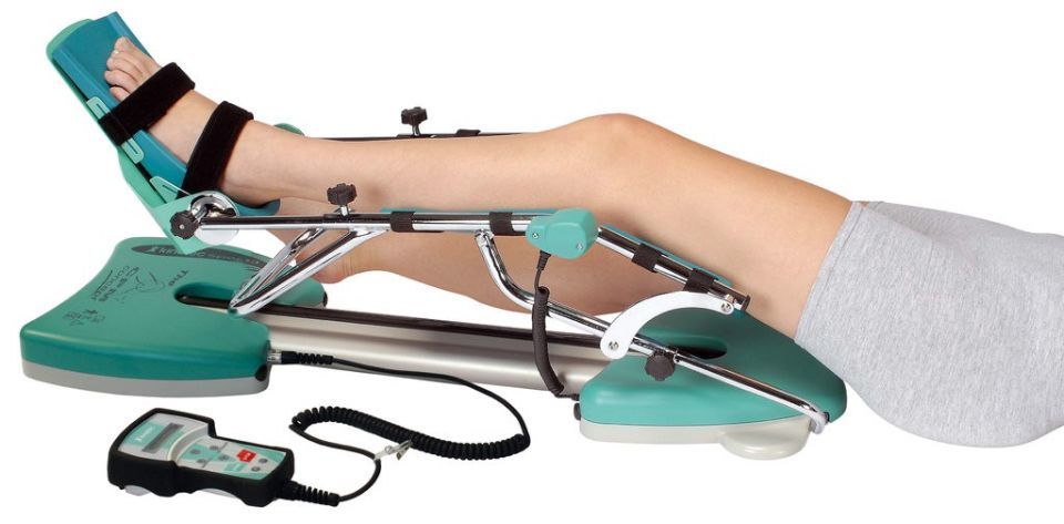 apparecchio elettromedicale Kinetec a domicilio