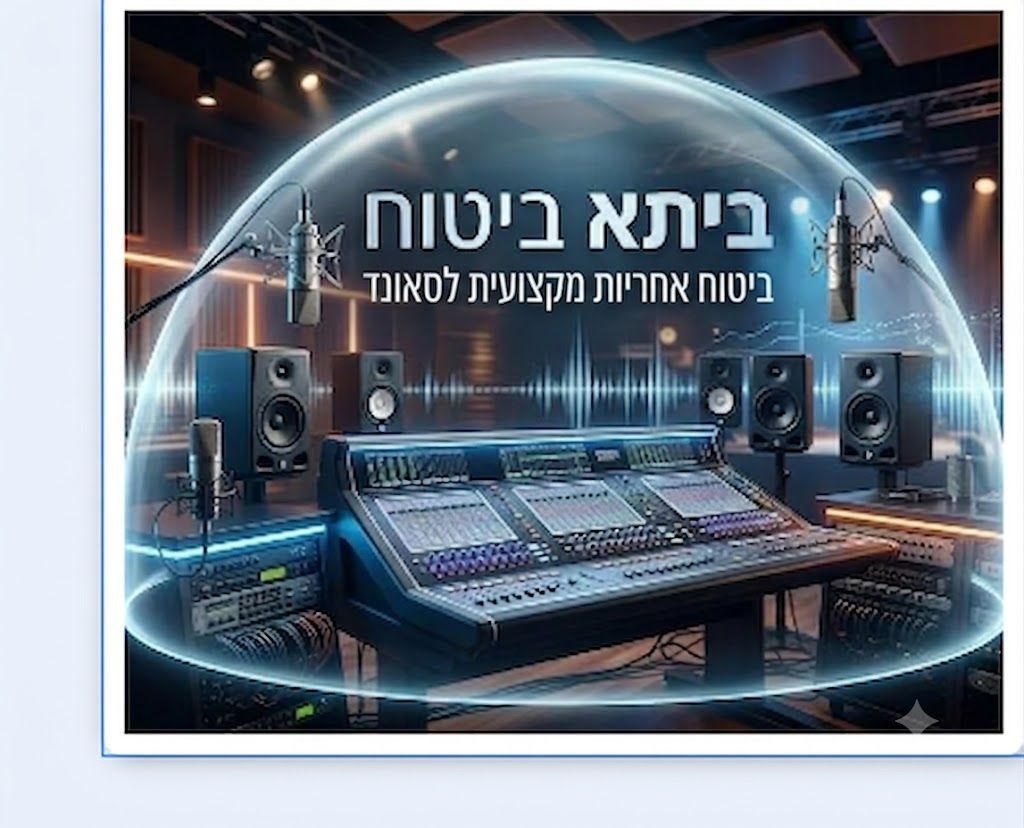תמונה שיווקית ומקצועית המתאימה למיתוג של ביתא ביטוח בתחום התקליטנים. התמונה מציגה דיג'יי בפעולה עם מיתוג ברור על עמדת התקליטנים.