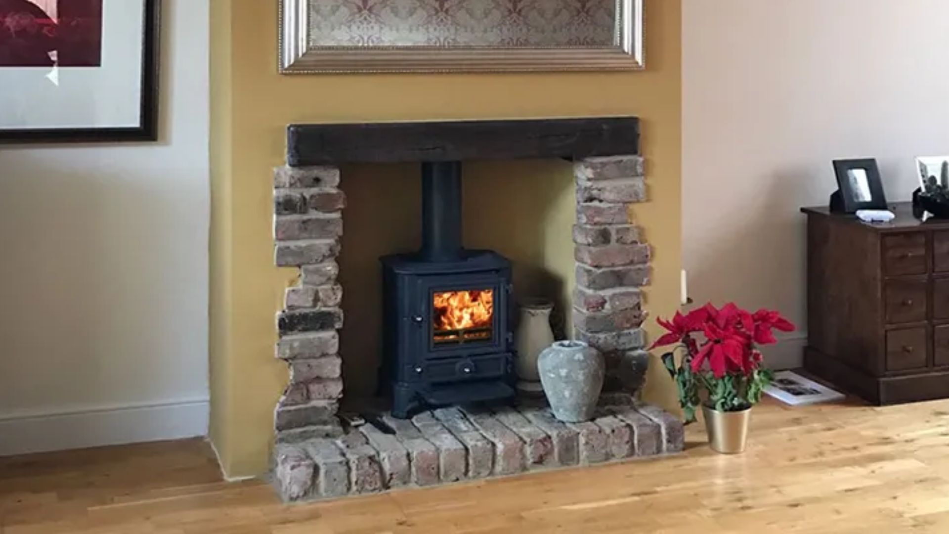 media wall electric fire 