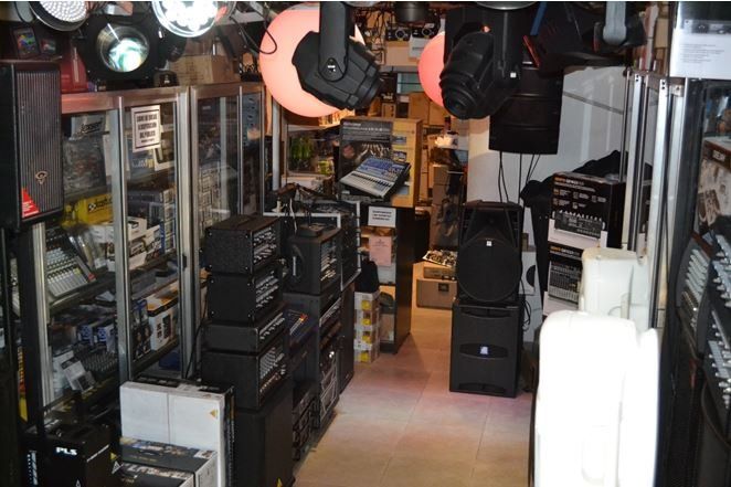 audio e iluminación