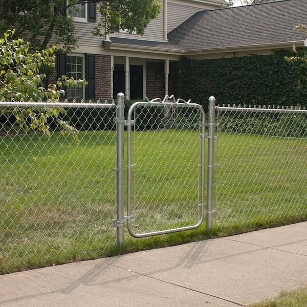  Metal Fence Gate in front— We Sell Fencing Supplies in the Southern Highlands, NSW