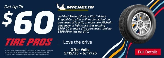 Michelin offer | Burnett-White Tire Pros