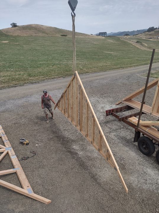 Roof Wooden Deck — Roseburg, OR — K & R Construction and Framing, Inc.