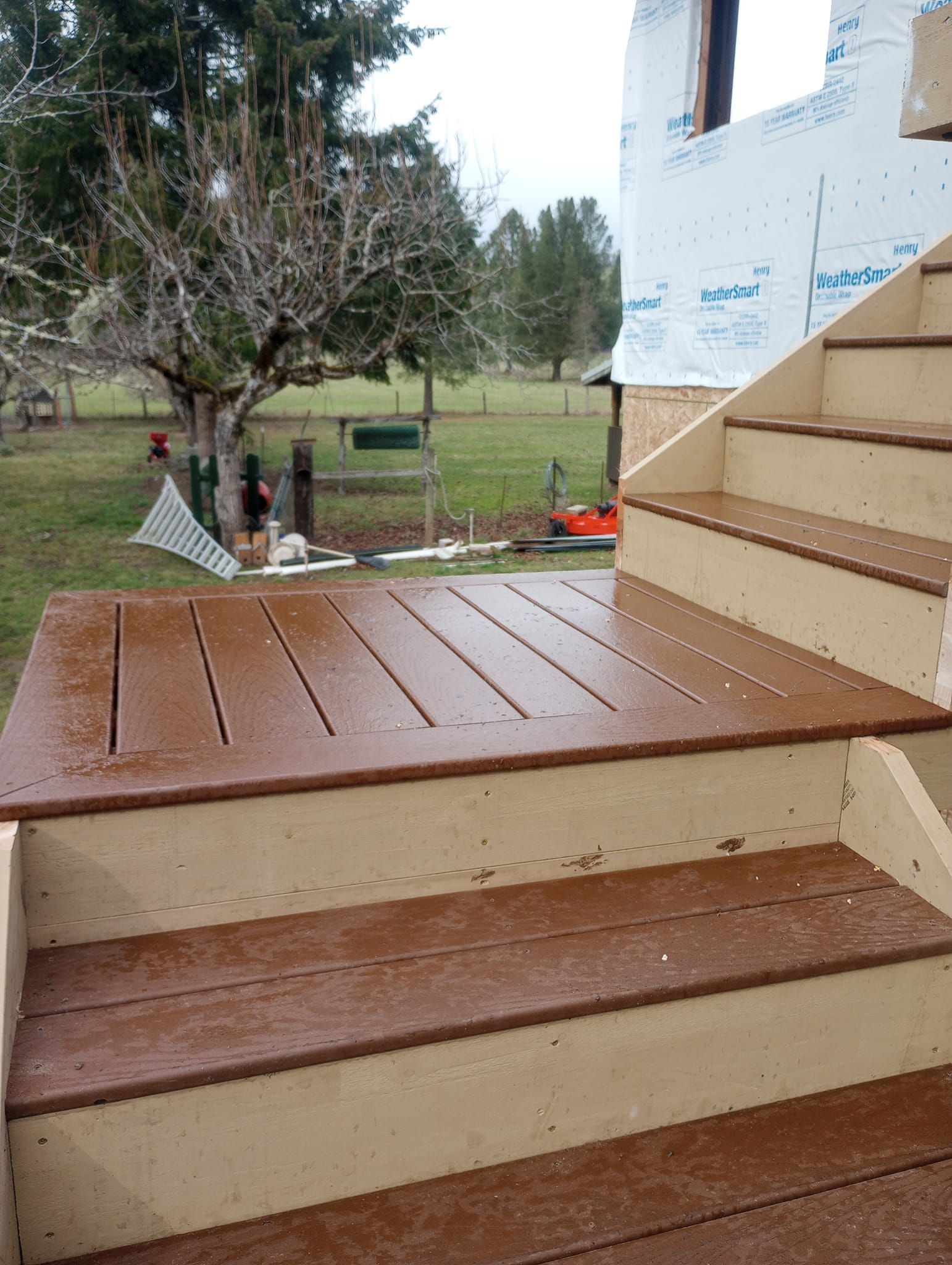 Wooden Stairs And Deck — Roseburg, OR — K & R Construction and Framing, Inc.