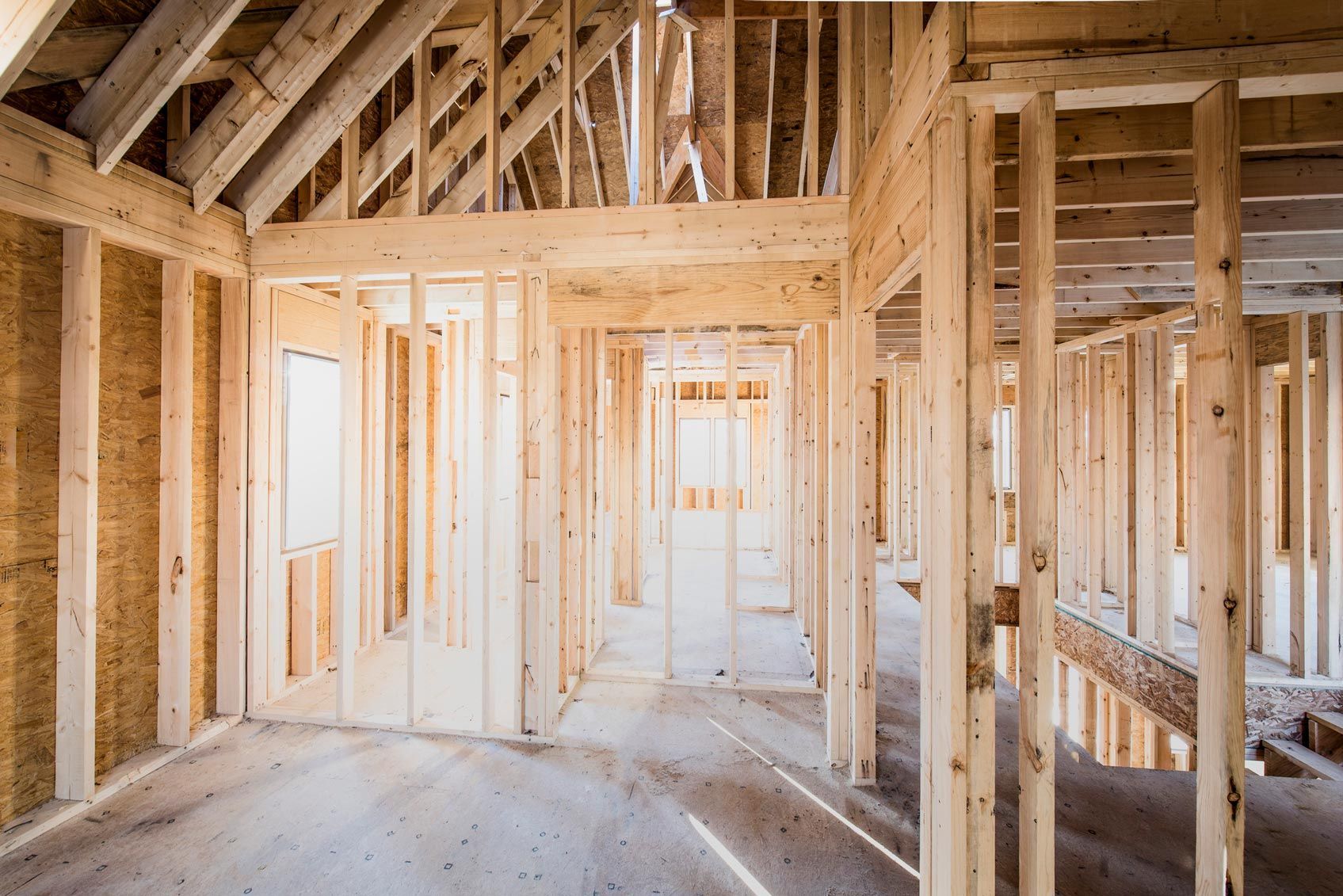 Interior House Frame— Roseburg, OR — K & R Construction and Framing, Inc.