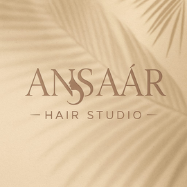ansaa'r hair studio logo